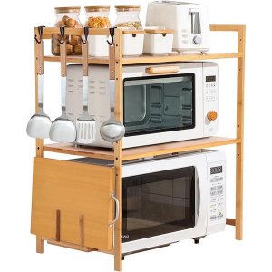 3-Tier Bamboo Kitchen Baker's Rack