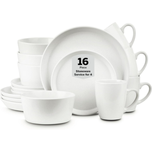 Stone Lain Stoneware 16-Piece Dinnerware Set