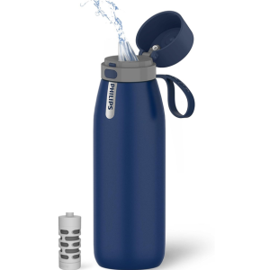 Philips GoZero 32oz. Stainless Steel Filtering Water Bottle
