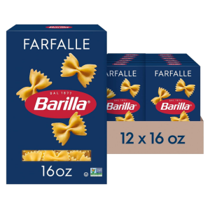 12-Pack Barilla Farfalle Pasta