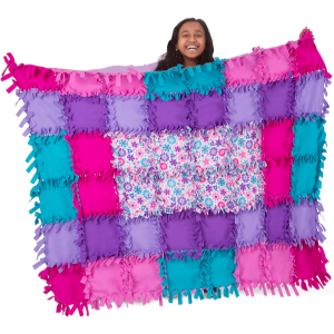 Melissa & Doug Fleece Quilt No-Sew Craft Kit