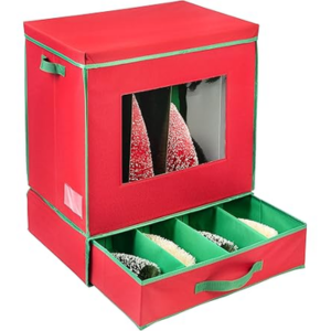 Honey-Can-Do Holiday Decorations Storage Box