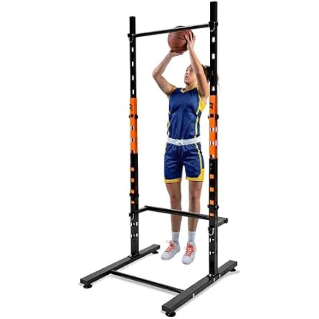 Basketball Shooting Trainer w/Adjustable Crossbar