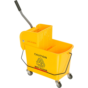 HomCom 21Qt. Mop Bucket w/Wheels