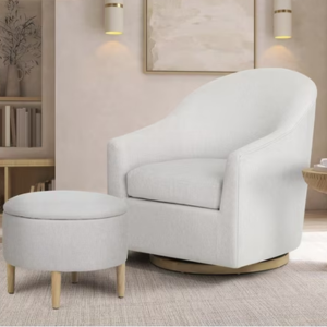 Swivel Glider & Ottoman