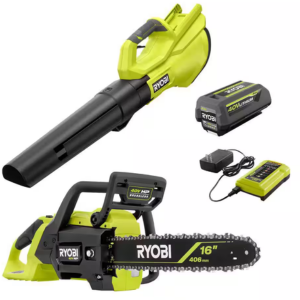 RYOBI 40V Cordless Leaf Blower & 16