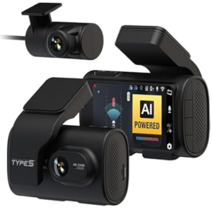 Type S T400 PLUS 4K Dual Dash Cam