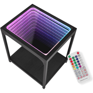 Infinity Mirror Light Coffee Table