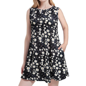 Sleeveless Casual Tank Dress