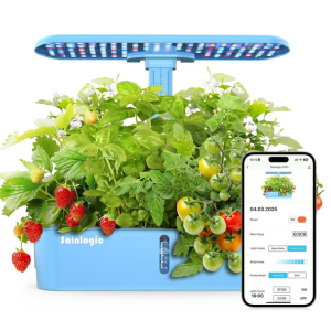 12-Pod Hydroponic LED WiFi Growing System