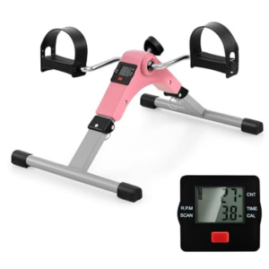 Gymax Folding Under Desk Exercise Bike