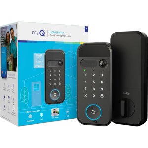 Chamberlain myQ 3-in-1 Smart Lock Video Doorbell Camera Combo