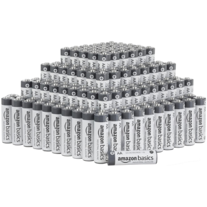 Amazon Basics 200-Pack AA Alkaline Batteries
