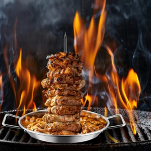 4-Piece Skewer Grill Topper Set