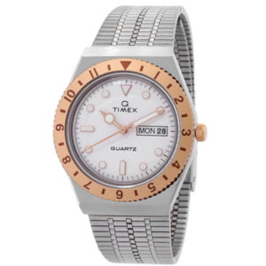 Timex Q Women's 36mm Silver Dial Watch