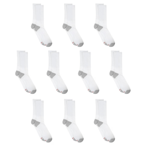 Hanes Men's 20-Pack Crew Socks