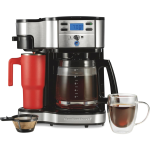 Hamilton Beach 2-Way Programmable 12-Cup/Single Serve Coffee Maker