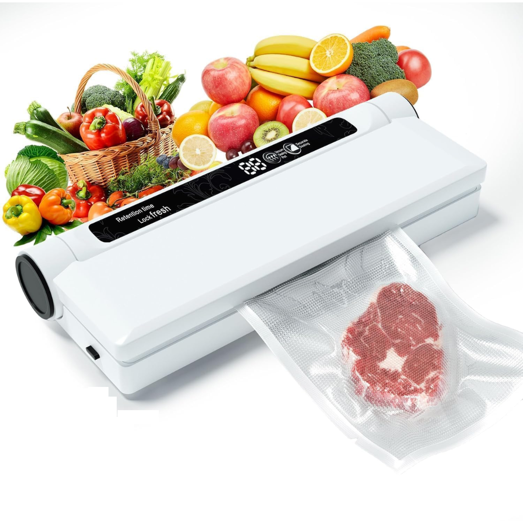 Compact Food Vacuum Sealer w/20 Bags