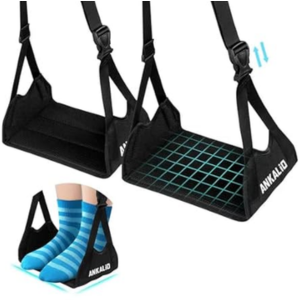 2-Pack Travel Footrest Hammock