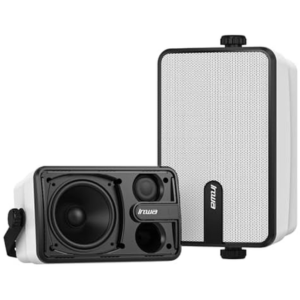 2-Pack Wall Mount Bluetooth Outdoor Speakers
