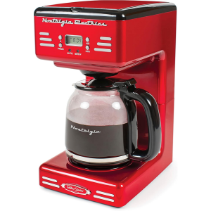 Nostalgia Retro 12-Cup Programmable Coffee Maker