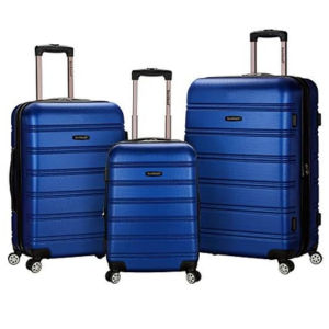 Rockland Melbourne 3-Piece Hardside Luggage Set