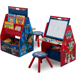 Delta Children PAW Patrol Easel & Toy Organizer