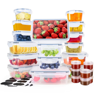 52-Piece Food Storage Containers w/Airtight Lid