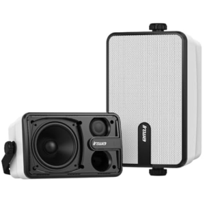 2-Pack Weatherproof Bluetooth Outdoor Speakers