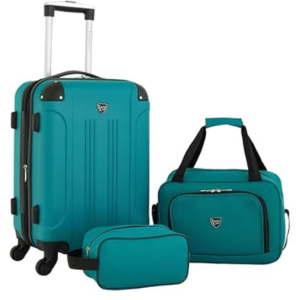 Travelers Club 3-Piece Hardside Spinner Luggage Set