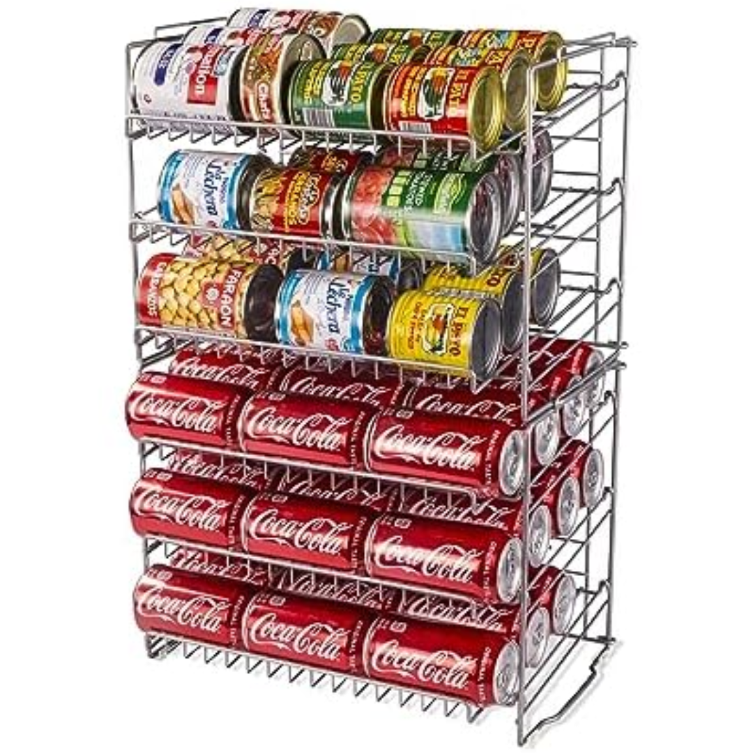 Atlantic Compact Double Canrack Steel Organizer