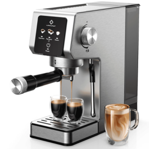 20-Bar Espresso Maker w/Milk Frother