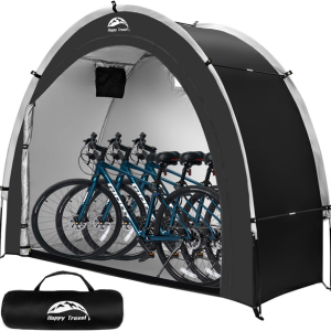 Outdoor 3-Bike Waterproof Storage Tent