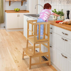 Bamboo Kids Kitchen Step Stool