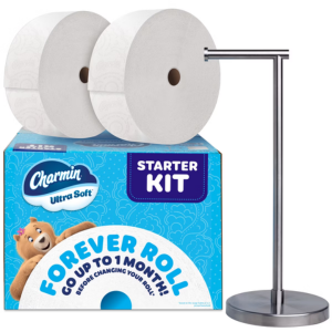 Charmin 2-Pack Forever Roll Starter Kit