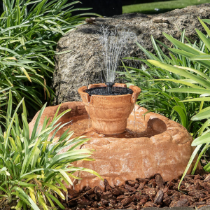 Cordless Shallow Pond Fountain