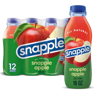 12-Pack Snapple 16oz. Apple Juice Drink
