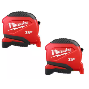 Milwaukee 2-Pack 25' Tape Measure