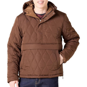 Amazon Essentials Men's Anorak Hooded Puffer Coat