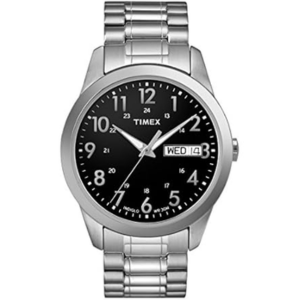 Timex Men's Stainless Steel Expansion Band Watch