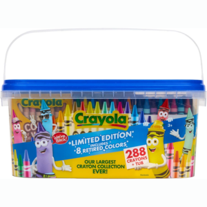 Crayola 288-Count Crayon w/Storage Tub