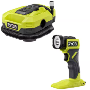 Ryobi One + 18V Cordless Inflator/Deflator w/Light