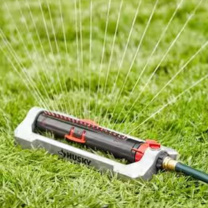 Husky 2-Pack 4,000 sq. ft. Poly Base Oscillating Sprinkler