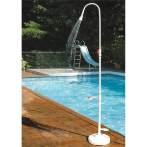 Adjustable Poolside Shower w/Foot Wash