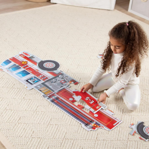 Melissa & Doug 4' Giant Fire Truck 24-Piece Floor Puzzle
