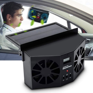 Solar Powered Car Cooling Fan