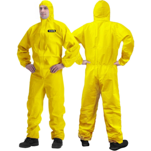 Yiber Hazmat Suit Disposable Coverall