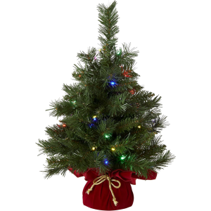 National Tree 24'' Pre-Lit Artificial Christmas Tree