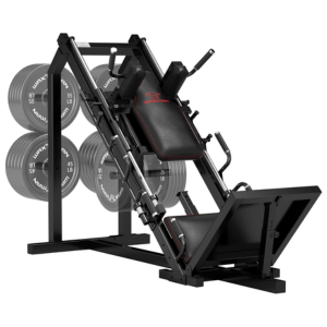 2-in-1 Leg Press Squat Machine w/Weight Storage