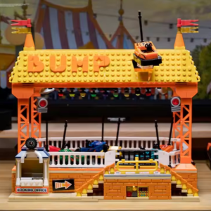 1,099-Piece Bumper Cars Building Set